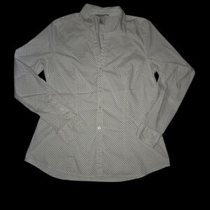 H&M Gray Button-Up Shirt